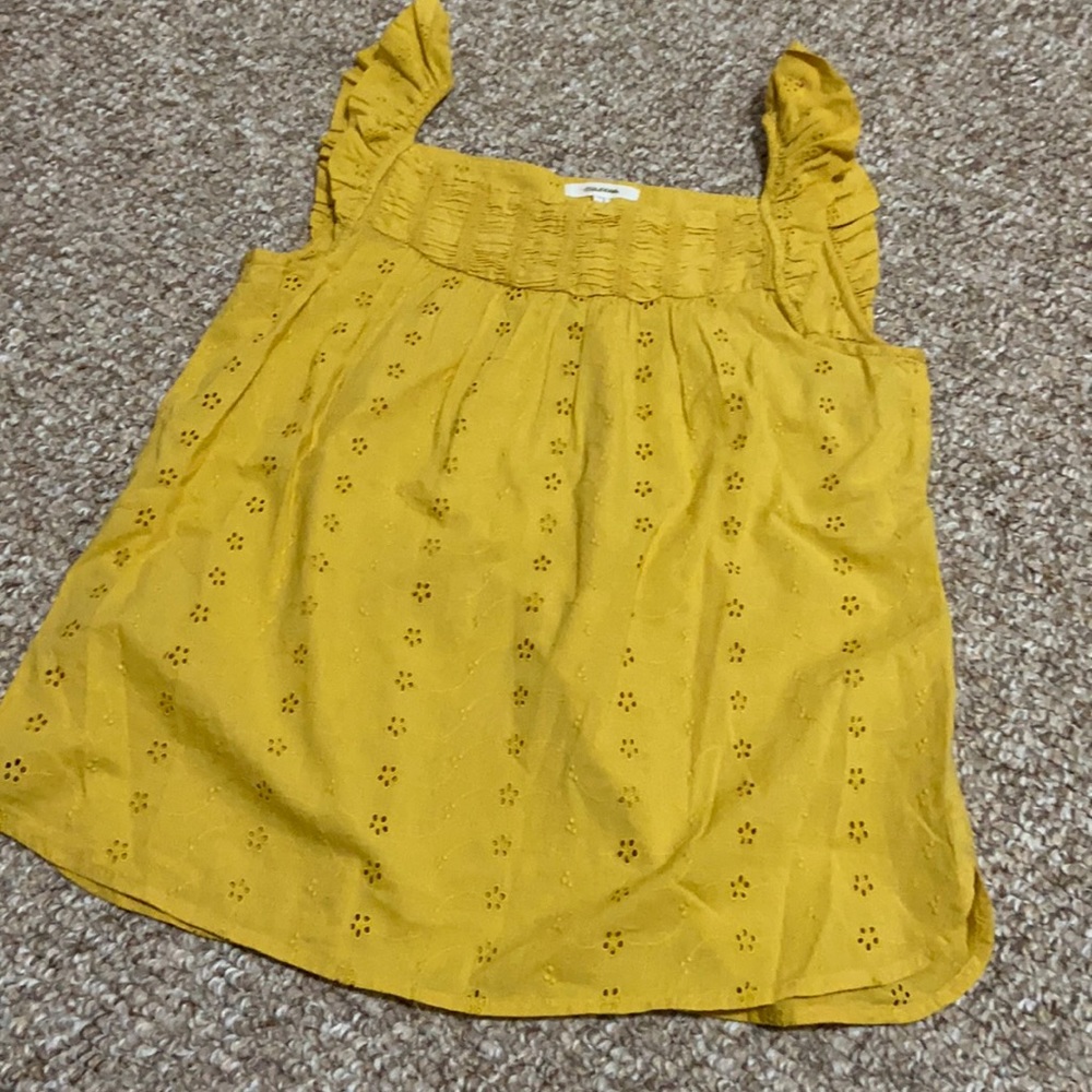 NWOT Maurices Mustard Tank Top
